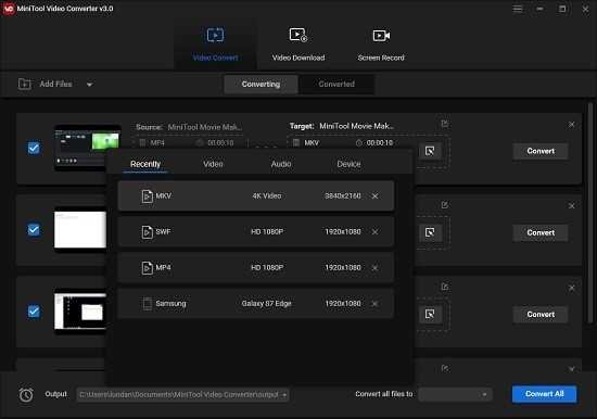 minitool video converter minitool video converter