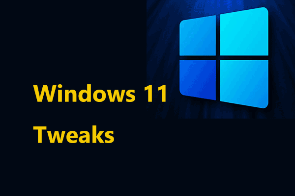 further-windows-11 tweaks